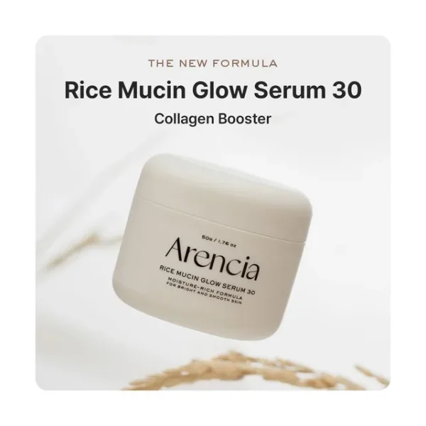 Arencia Rice Mucin Glow Serum – 50g