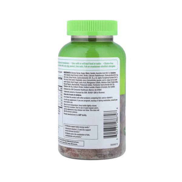 Centrum Adults MultiGummies Assorted Natural Fruit – 180 Gummies