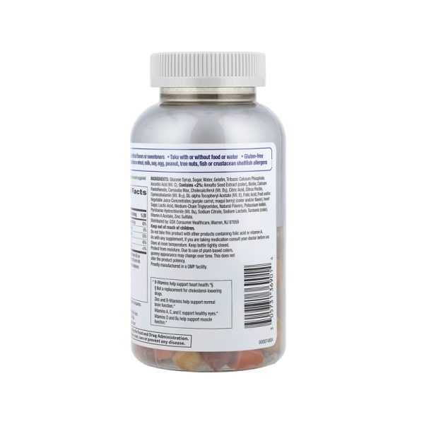 Centrum, Men 50+ Multigummies, Assorted Natural Fruit, 140 Gummies