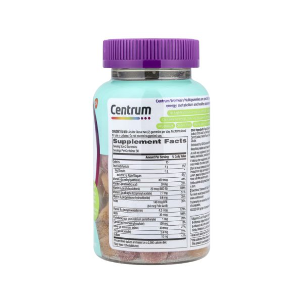 Centrum, Women Multigummies, Tropical Fruit, 100 Gummies