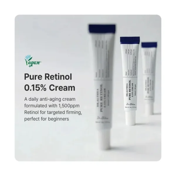 Dr. Althea Pure Retinol 0.15% Cream – 20g